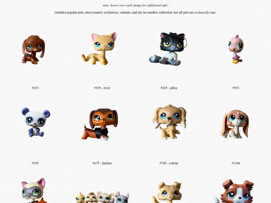 shrines/lps/rare-lps screenshot