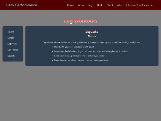 legs screenshot