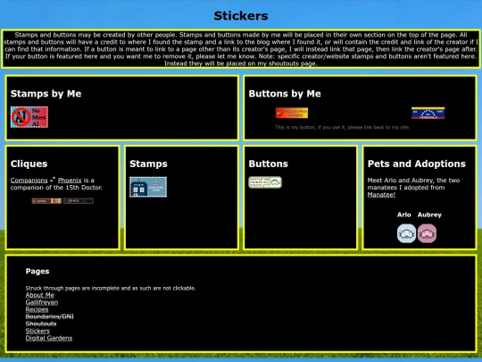 stickers screenshot