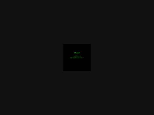 games/snake screenshot