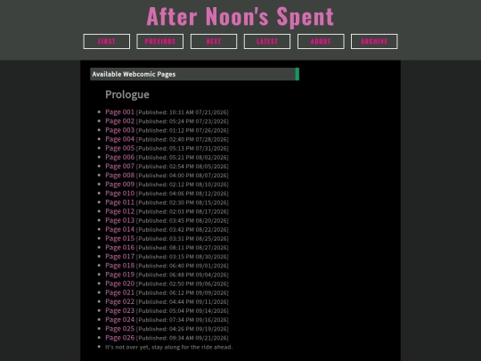 archive screenshot