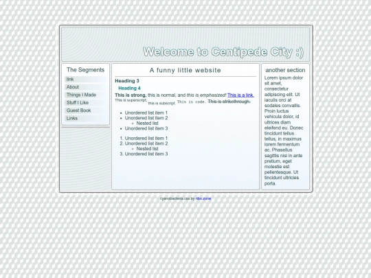 index screenshot