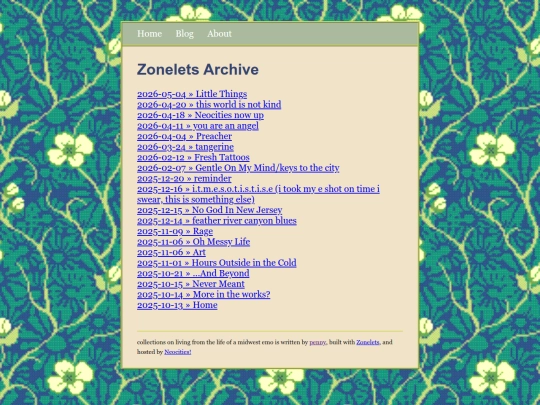 archive screenshot