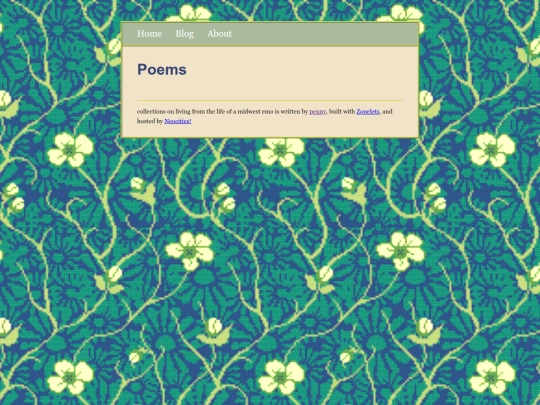 poems screenshot