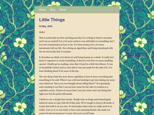 posts/2026-05-04-Little-Things screenshot