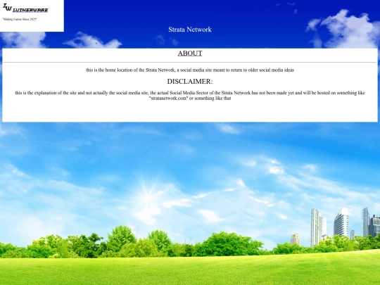LutherWare.net_StrataNetwork/StrataNetwork screenshot