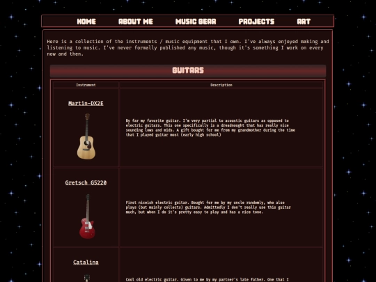 music-gear screenshot