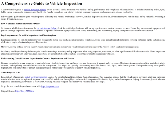 AComprehensiveGuidetoVehicleInspection screenshot