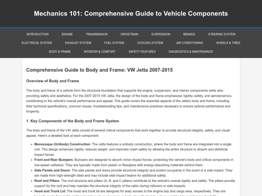 automotive_body_frame screenshot