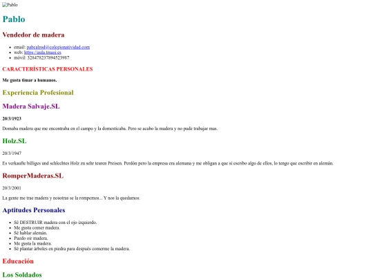 Prácticas_Guiadas/Curriculum_Vitae screenshot
