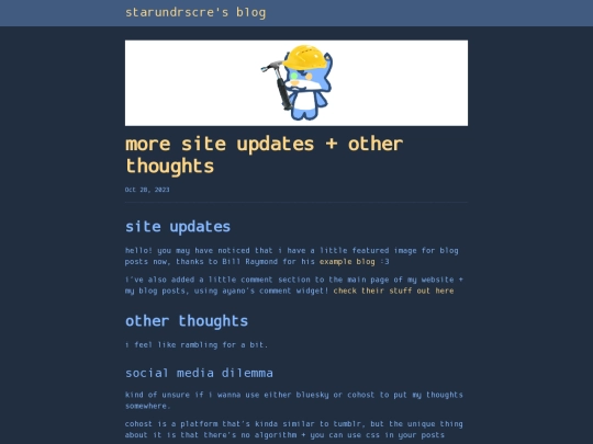 2023/10/28/star-thoughts-1 screenshot