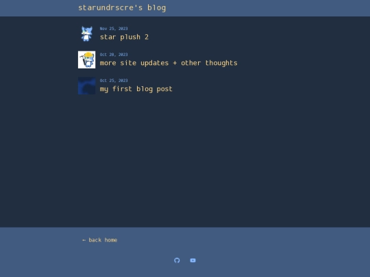 blog screenshot