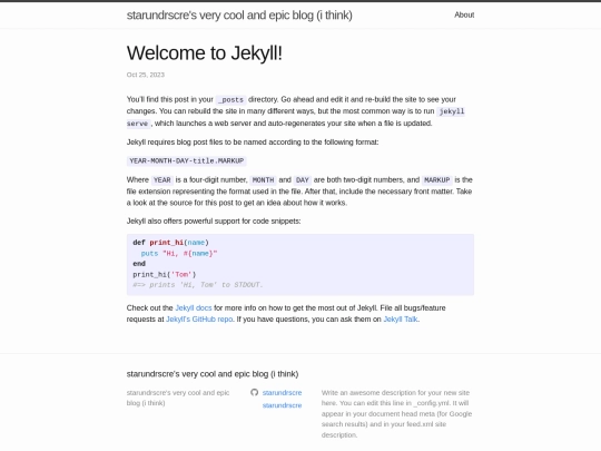 blog/jekyll/update/2023/10/25/welcome-to-jekyll screenshot