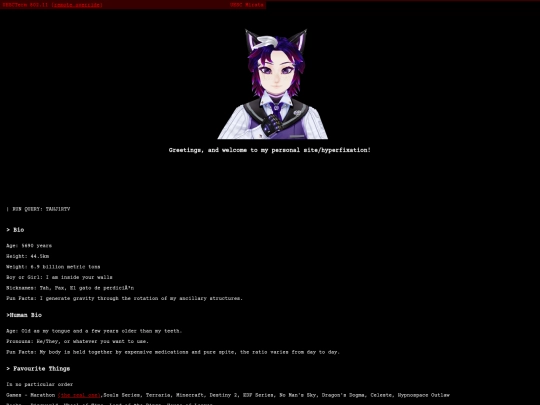 bio screenshot