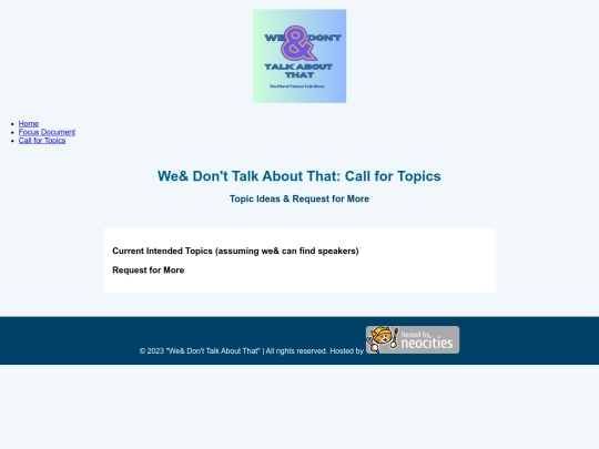 call_for_topics screenshot