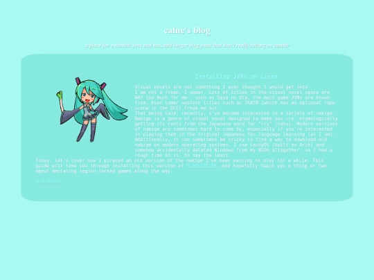 blog screenshot
