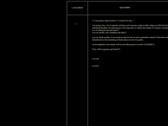 Blog screenshot