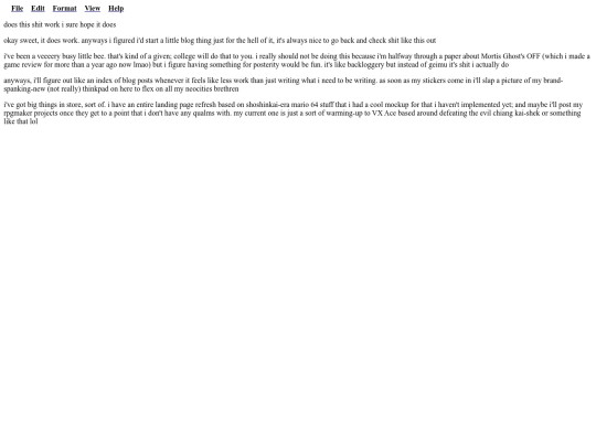 bloggery/blog screenshot