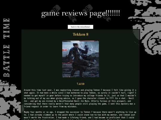 reviews/games screenshot