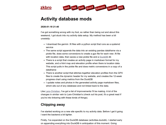 posts/activity-database-mods screenshot