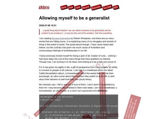posts/allowing-myself-to-be-a-generalist screenshot