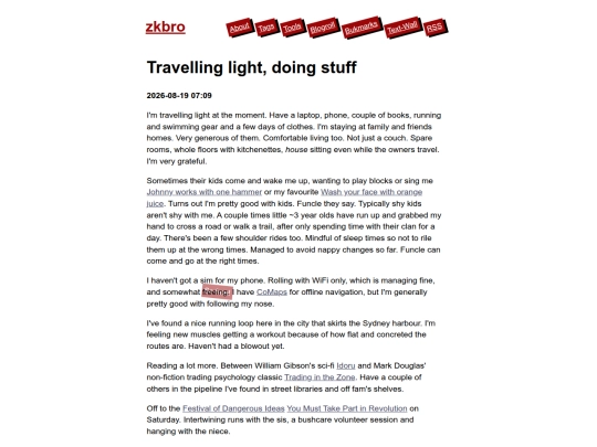 posts/travelling-light-doing-stuff screenshot