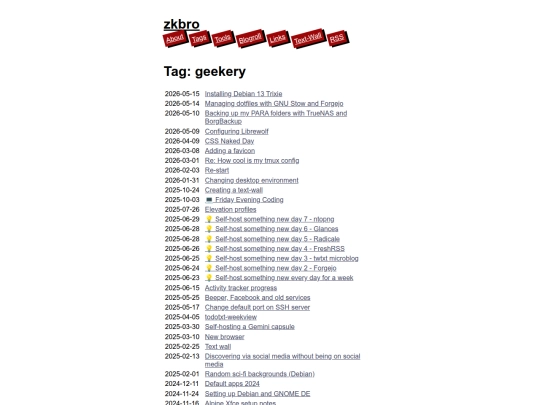 tags/geekery/page/1 screenshot