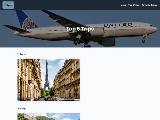 top5trips screenshot