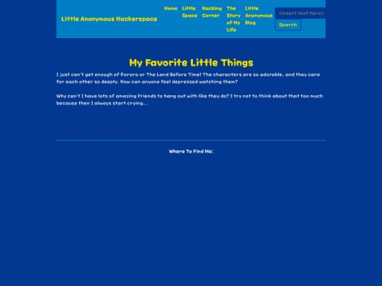 little-space screenshot