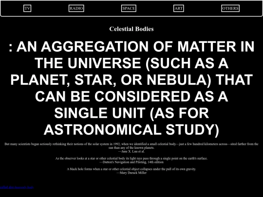 space screenshot