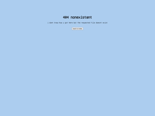 not_found screenshot
