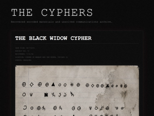 Cyphers screenshot