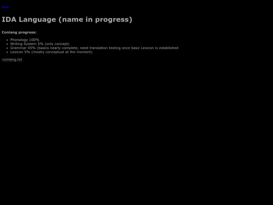 conlang screenshot