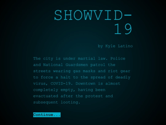 SHOWVID-19 screenshot