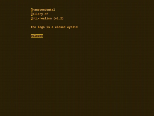 TranscendentalGallery screenshot