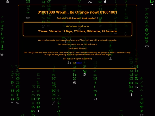 orange screenshot