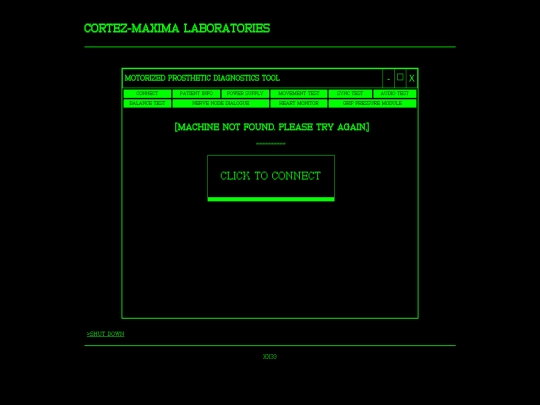 admin screenshot