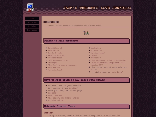 bloglinks screenshot