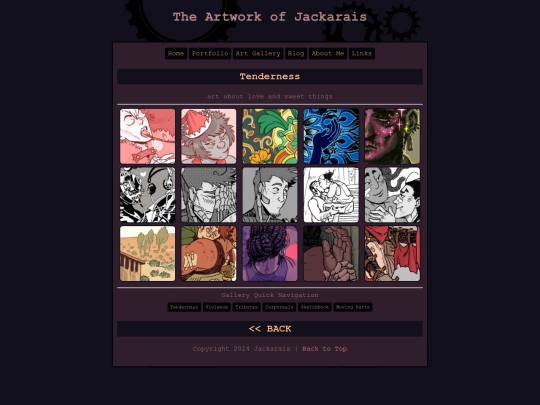 tendernessgallery screenshot