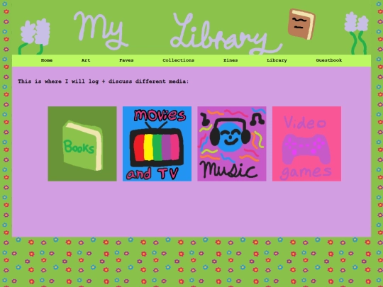 Library screenshot