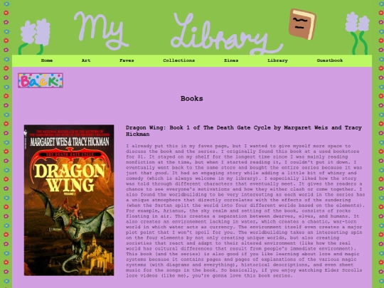 books screenshot