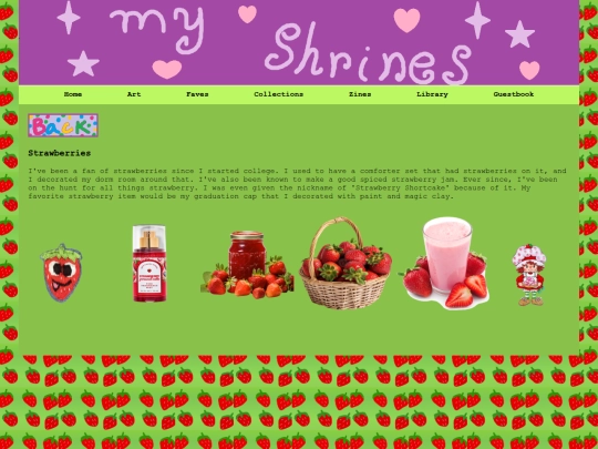 strawberries screenshot