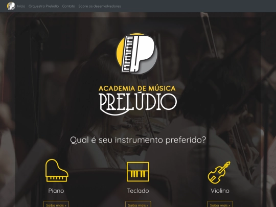 Sites_Projetos/2020.1/AcademiaPreludio screenshot