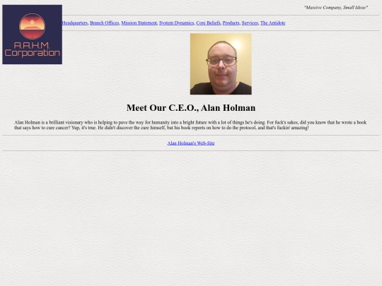 corporate screenshot