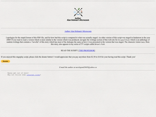 theprofessor screenshot