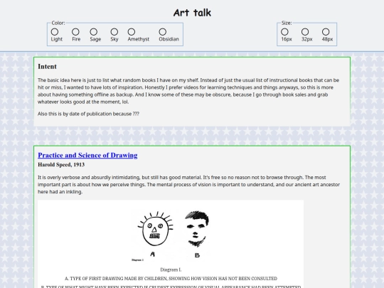 art-talk screenshot