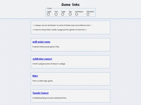 gamelinks screenshot