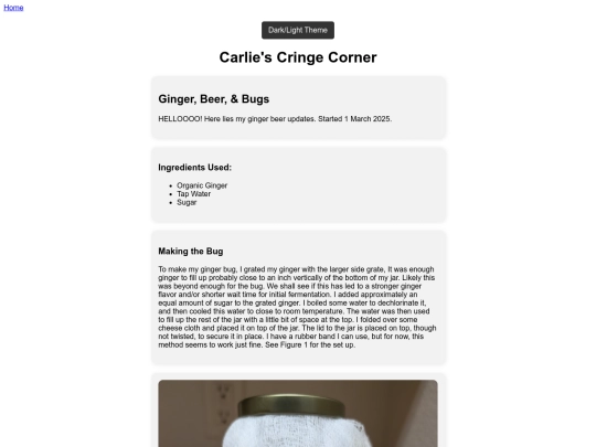 GingerBeer screenshot