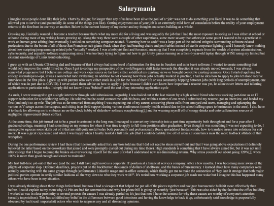 editorials/salarymania screenshot