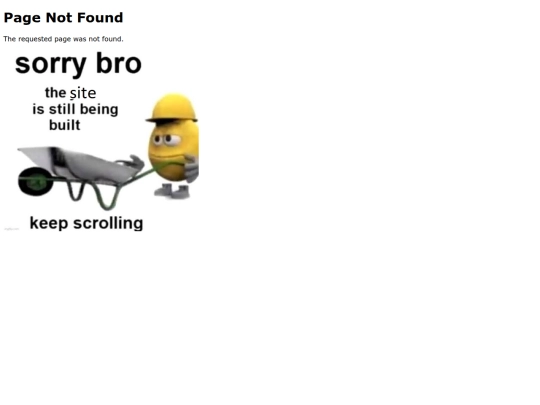 not_found screenshot